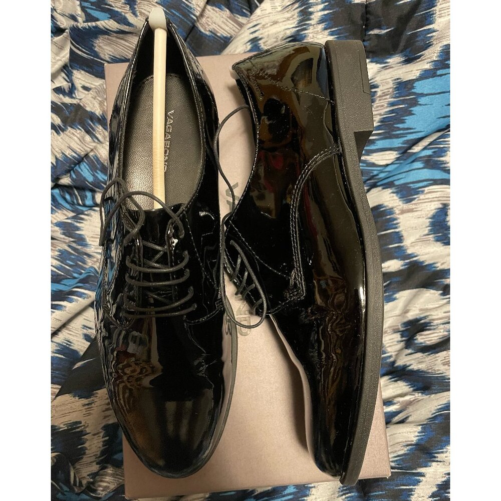 Vagabond Patent Leather Oxfords - EUC